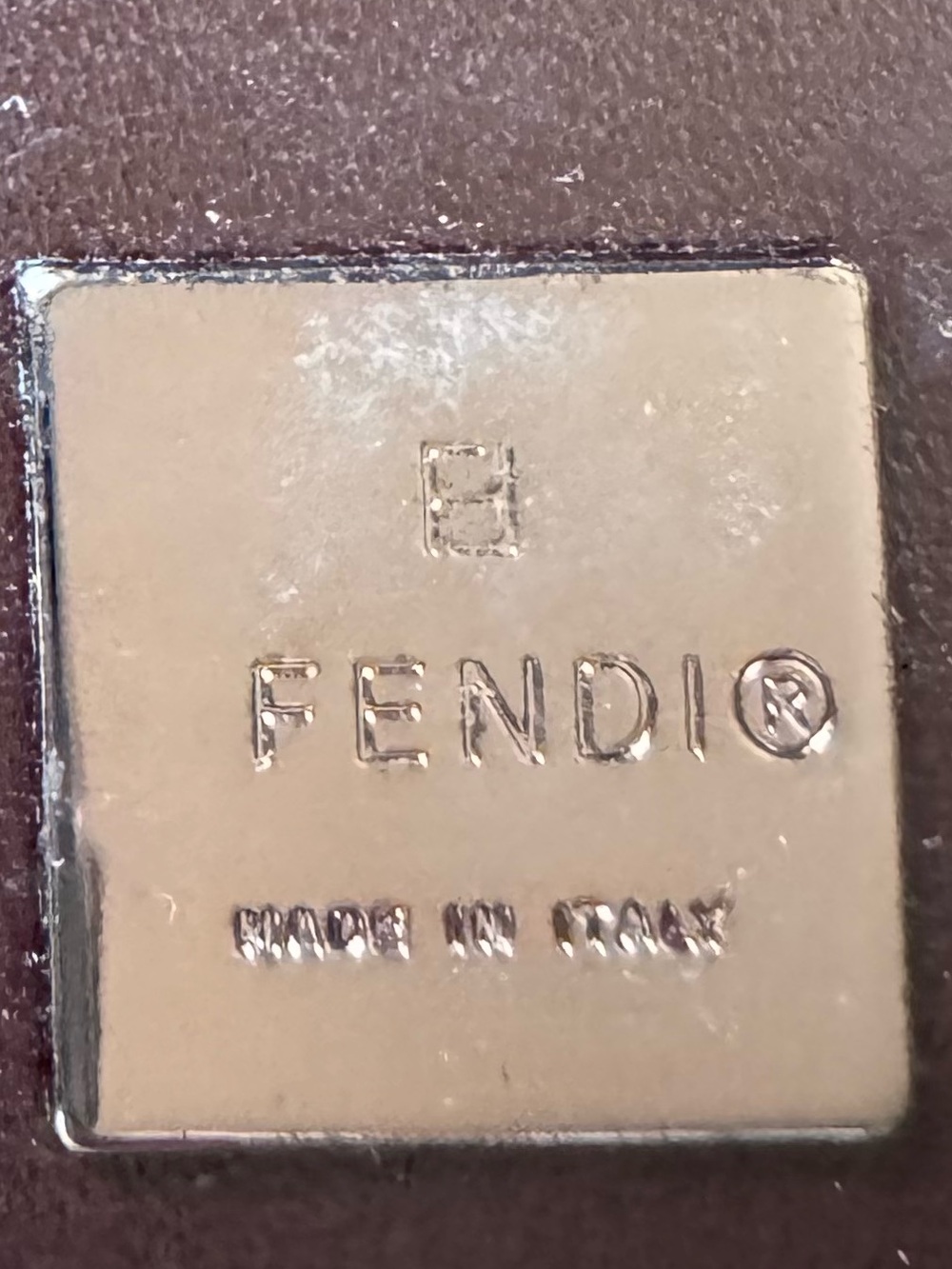 Fendi Zucca FF Trifold Wallet Brown Canvas & Leather Vintage Made in Italy - Picture 13 of 13